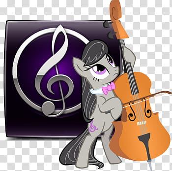 All icons in mac and ico PC formats, music, sibeliusoctavia, My Little Pony character illustration transparent background PNG clipart