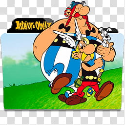 Asterix and Obelix Folder Icon transparent background PNG clipart