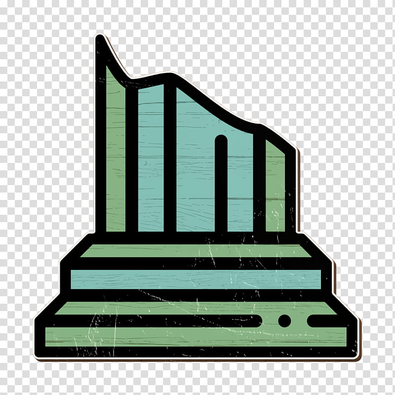 Archeology icon Column icon, Stairs, Line transparent background PNG clipart