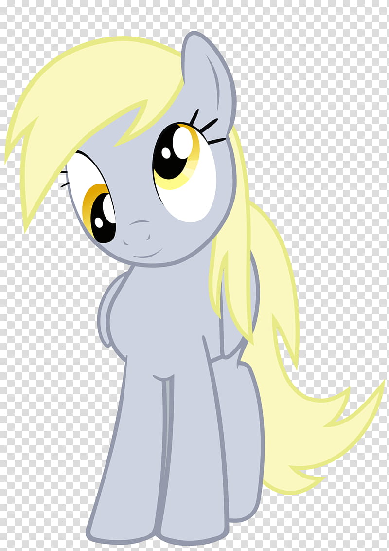 Derpy confused derp eyed, grey my little pony character transparent background PNG clipart