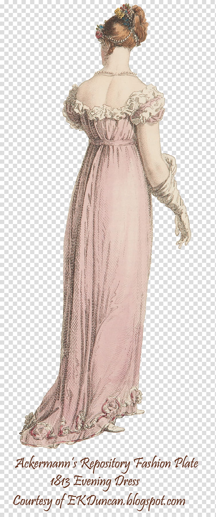 Regency Fashion  , woman in white dress illustration transparent background PNG clipart