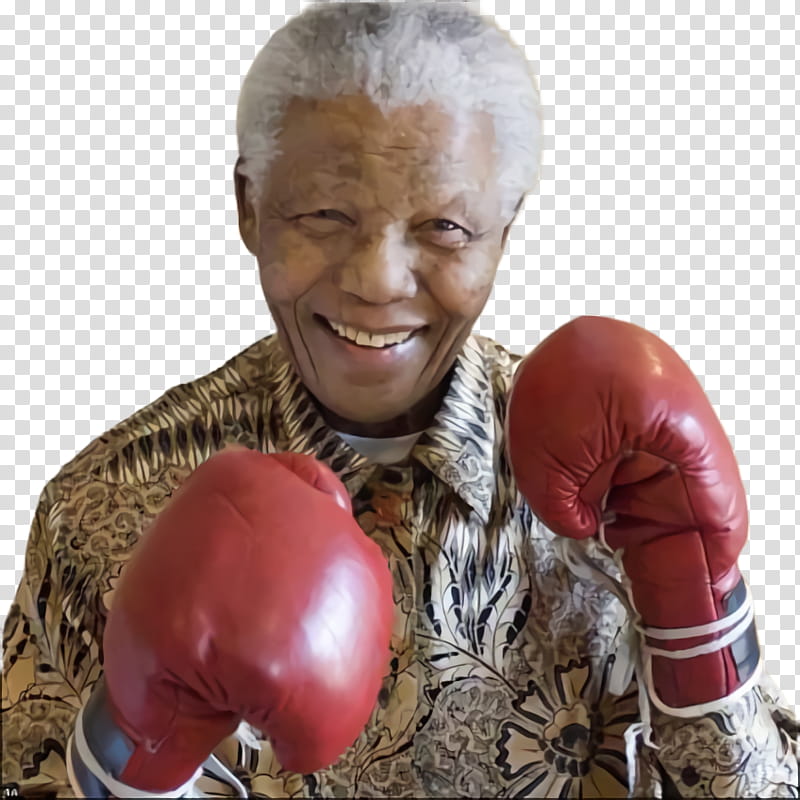 Cartoon People, Mandela, Nelson Mandela, South Africa, Freedom, Human, Boxing, Boxing Glove transparent background PNG clipart