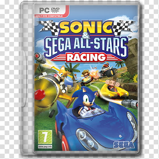 Game Icons , Sonic & SEGA All Stars Racing transparent background PNG clipart