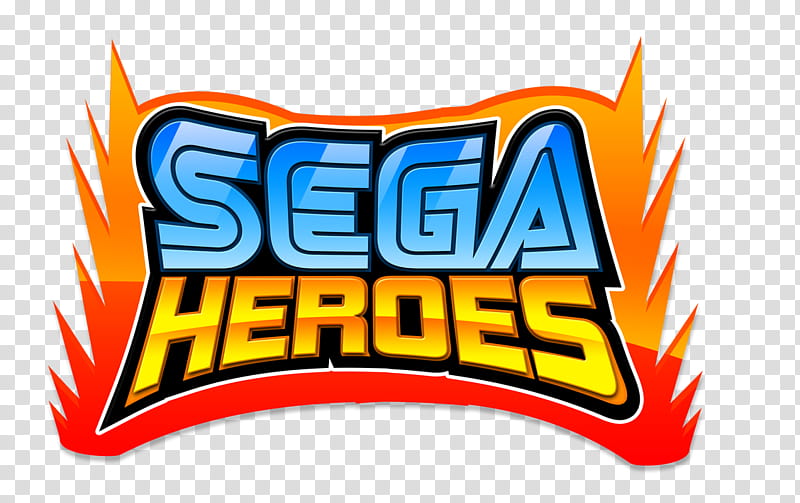 SEGA Heroes Logo transparent background PNG clipart