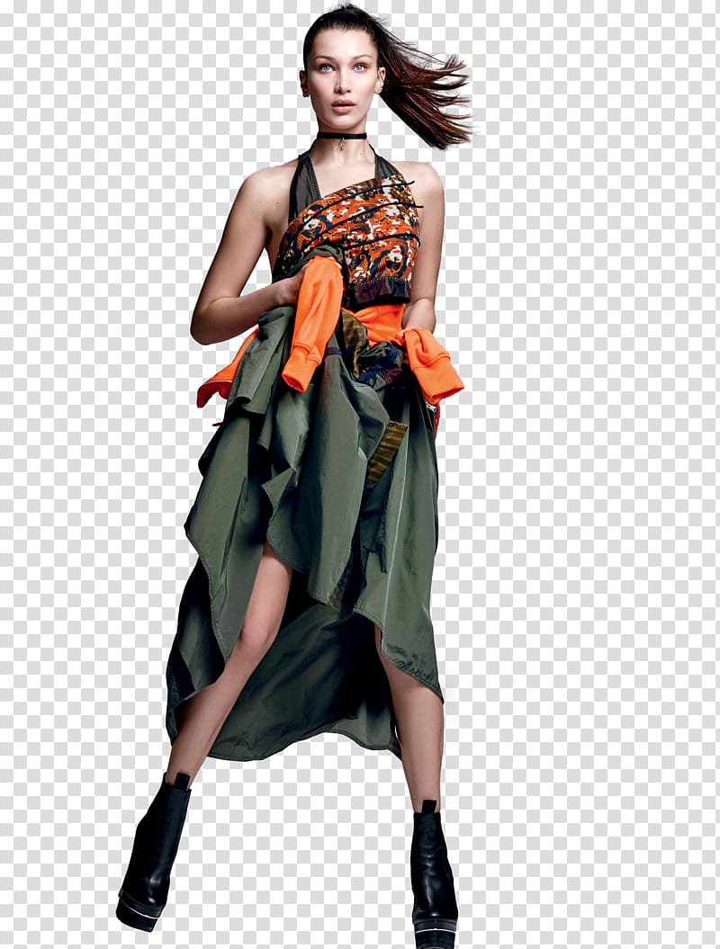 Bella Hadid,  transparent background PNG clipart