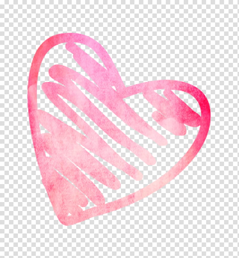 Cartoon Heart, Pink M, M095, Rtv Pink transparent background PNG clipart