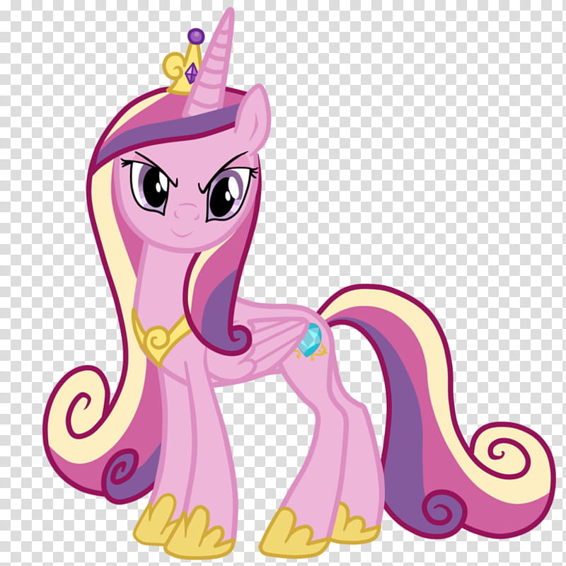 Princess Cadence Evil, pink My Little Pony character illustration transparent background PNG clipart