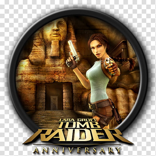 Tomb Raider Anniversary Icons, tr-anniversary transparent background PNG clipart