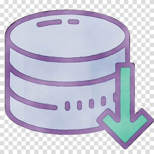 Watercolor, Paint, Wet Ink, Computer Icons, Database, Database Server, Computer Servers, Relational Database transparent background PNG clipart