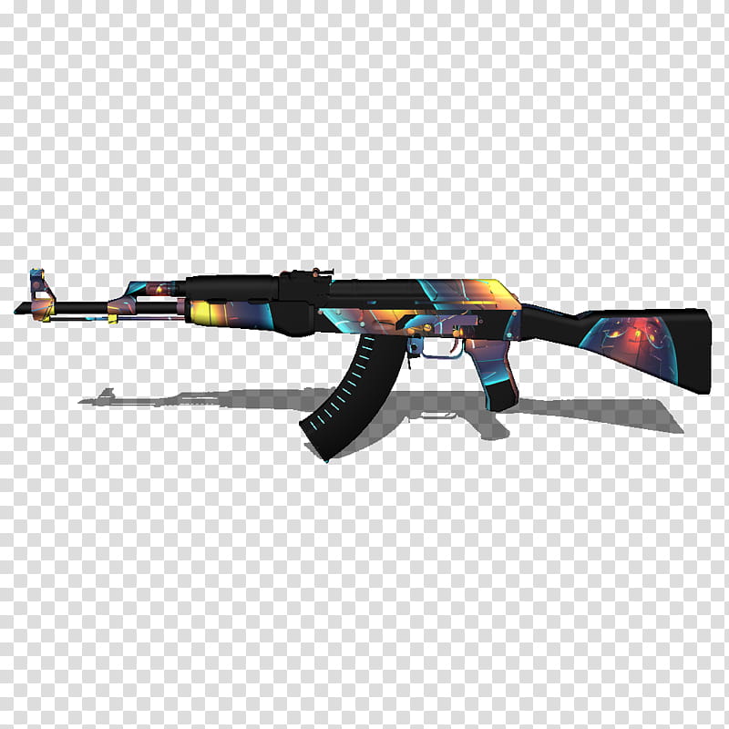 AK Skins Based on CS GO Model transparent background PNG clipart
