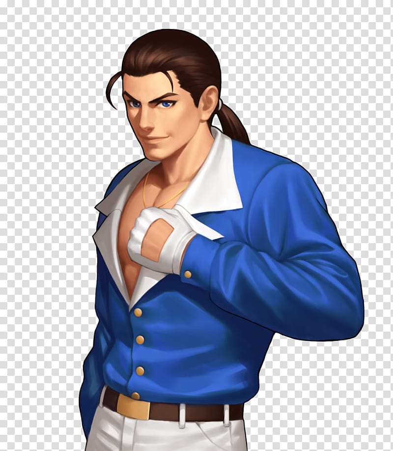 Iori Yagami KOF OL, male game character transparent background PNG