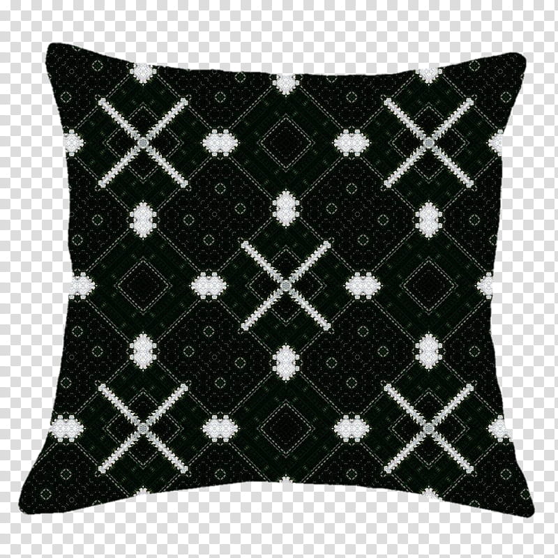 Pillows Set No , black and white throw pillow art transparent background PNG clipart