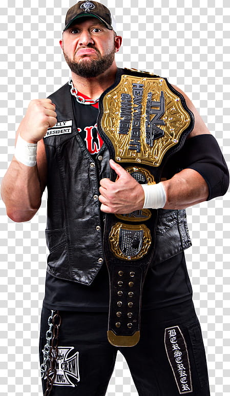 Bully Ray TNA World Heavyweight Champion  transparent background PNG clipart