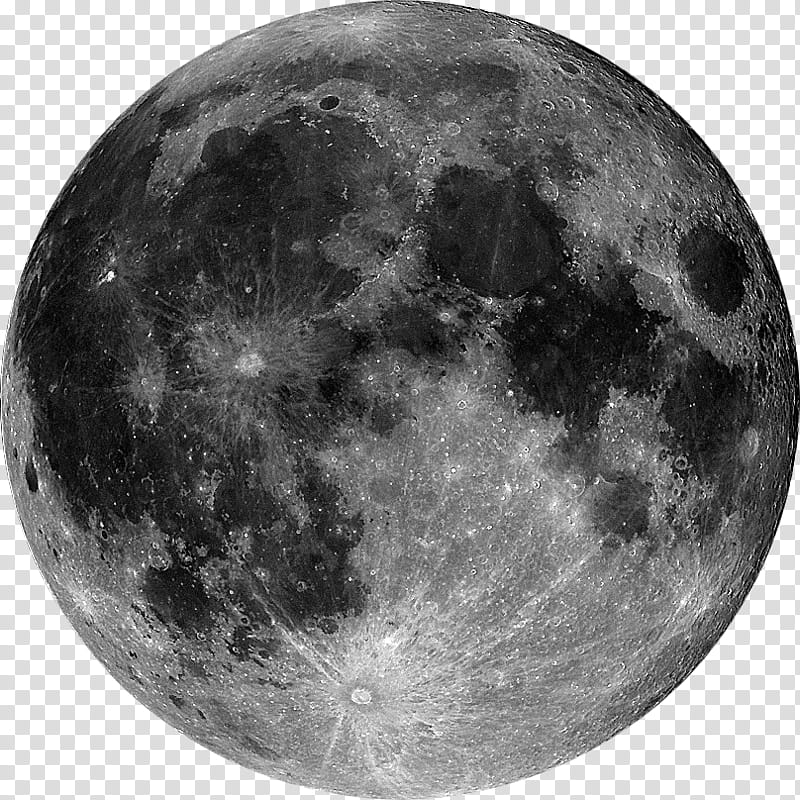 Moon PNG transparent image download, size: 2400x2400px