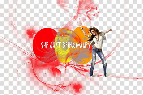 selena miley, woman dancing with text poster transparent background PNG clipart