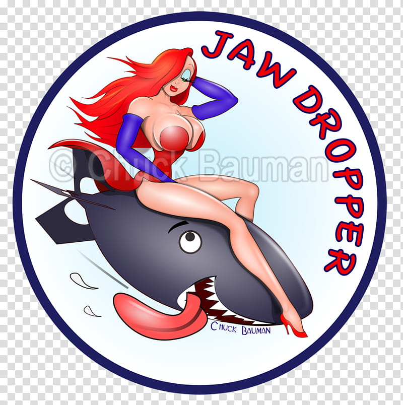 &#;Jaw Dropper&#; Bomber Girl, Jessica Rabbit transparent background PNG clipart