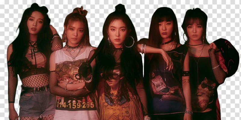 Red Velvet Bad Girl transparent background PNG clipart