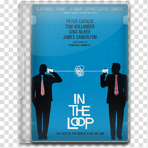 Movie Icon , In the Loop, In The Loop DVD case transparent background PNG clipart
