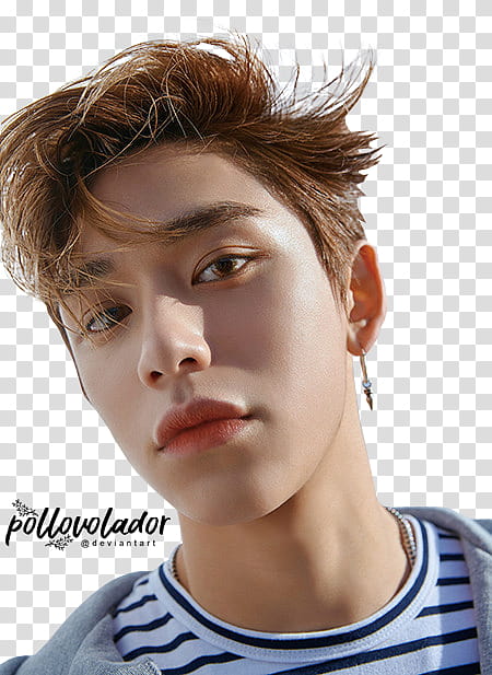 Kun Lucas Jungwoo Arena Homme, Lucas Wong with text overlay transparent background PNG clipart