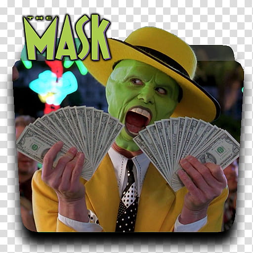 Jim Carrey Movies Icon , The Mask v transparent background PNG clipart