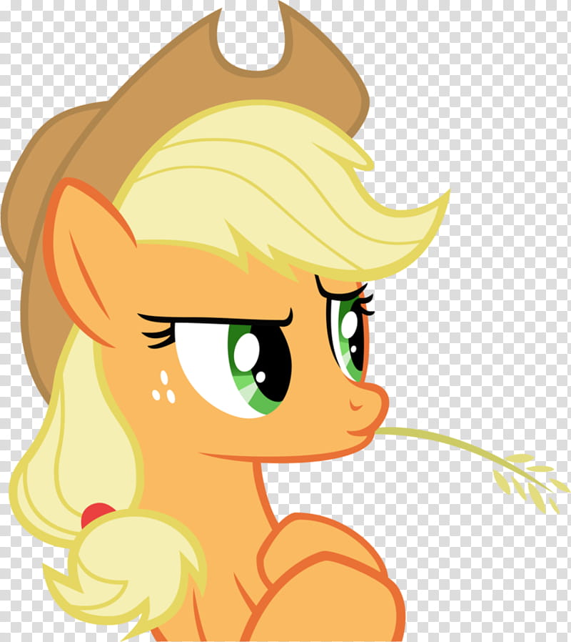 Applejack Suspicious, My Little Pony transparent background PNG clipart