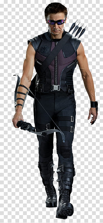 Hawkeye Render, man with bow transparent background PNG clipart