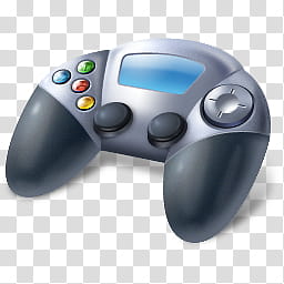 Vista RTM WOW Icon , Gaming, gray game controller transparent background PNG clipart