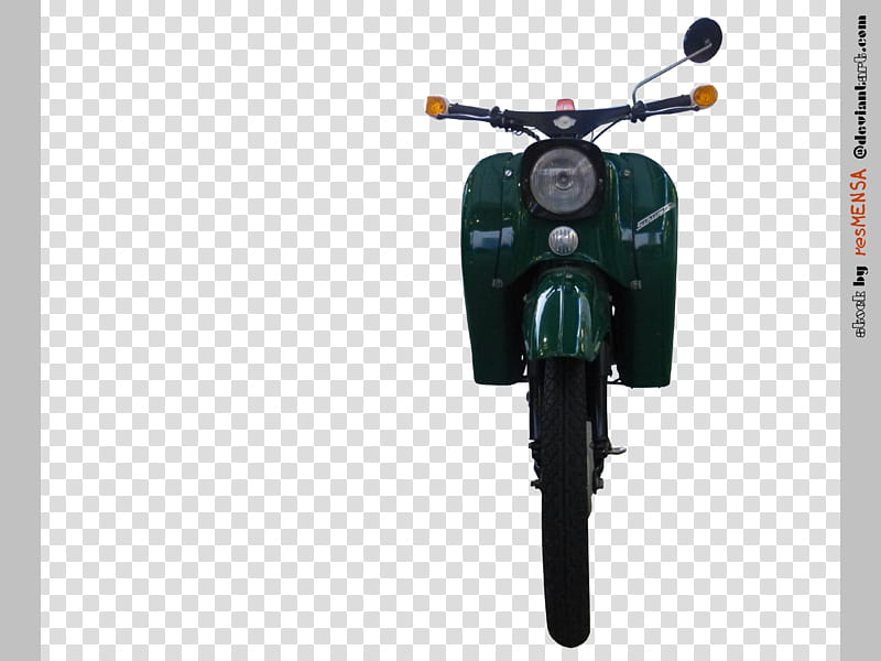 Simson KR Schwalbe front transparent background PNG clipart
