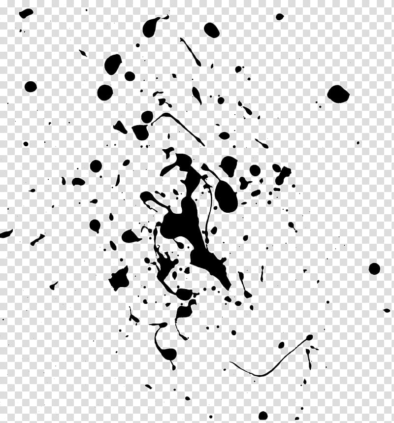 blood splatter transparent black background