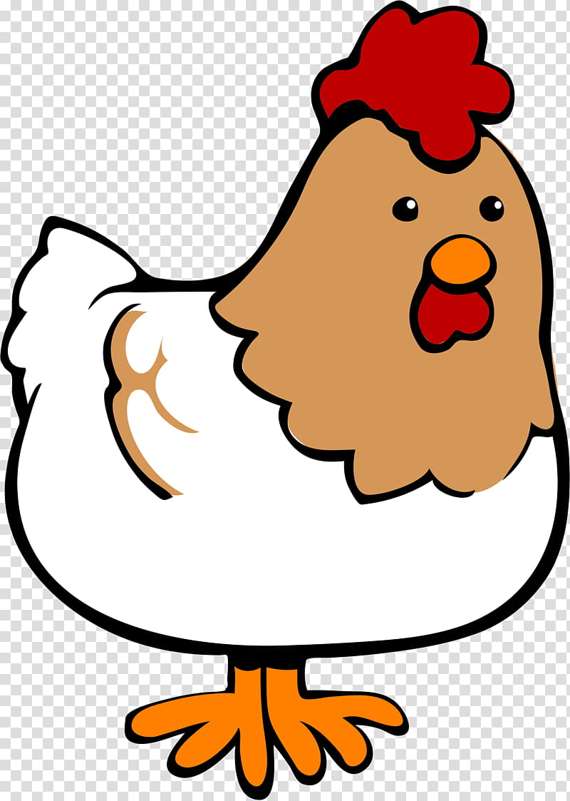 Chicken, Cartoon, Rooster, Live, Poultry, Pleased transparent background PNG clipart