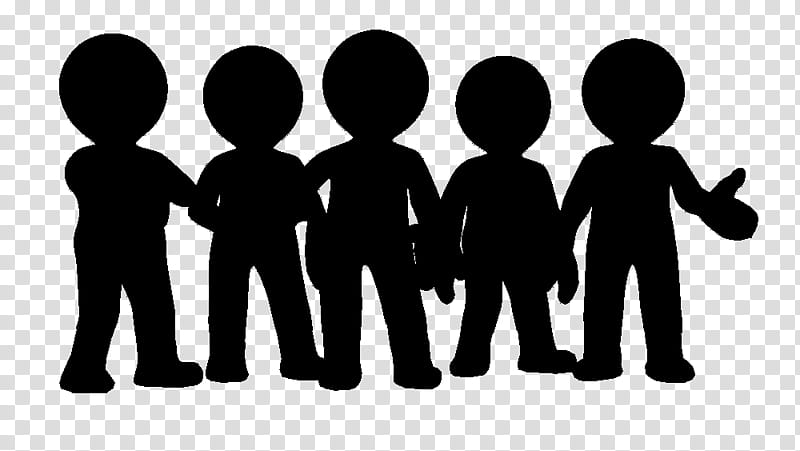 Group Of People, Public Relations, Social Group, Human, Line, Behavior, Business, Silhouette transparent background PNG clipart