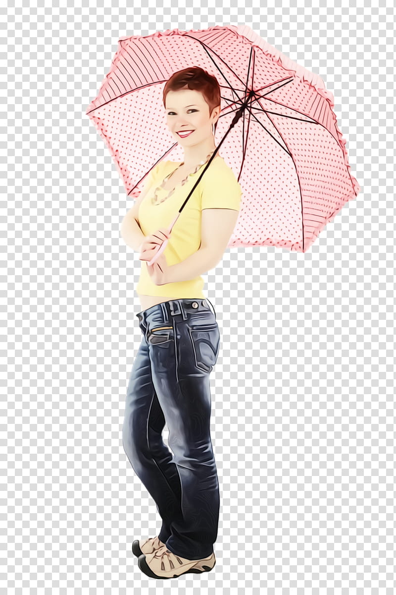 Watercolor, Paint, Wet Ink, Umbrella, , Pexels, Woman, transparent background PNG clipart