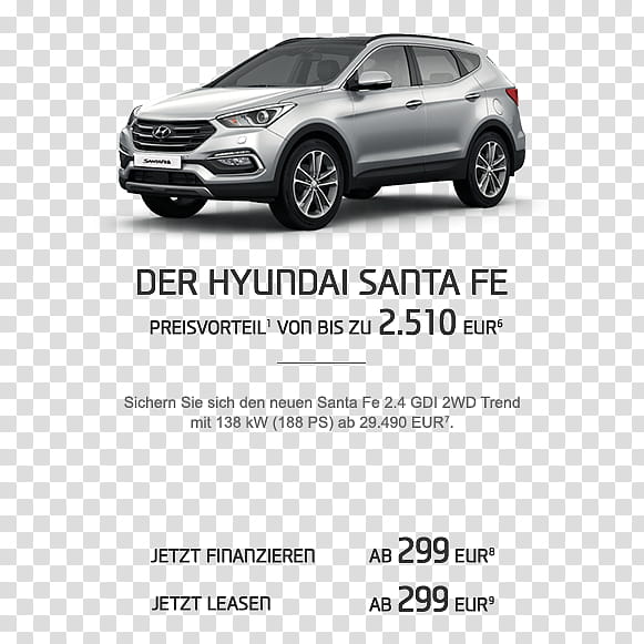 Santa, Hyundai, Vehicle, Fourwheel Drive, Hyundai Santa Fe, Hyundai Santa Fe Sport, Bumper, Transport transparent background PNG clipart