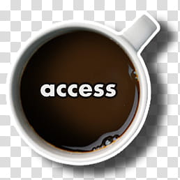 CoffeePause dock icons, coffee access, black coffee in cup art transparent background PNG clipart