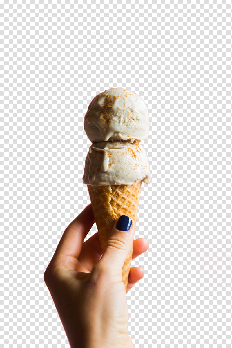 , person holding ice cream transparent background PNG clipart