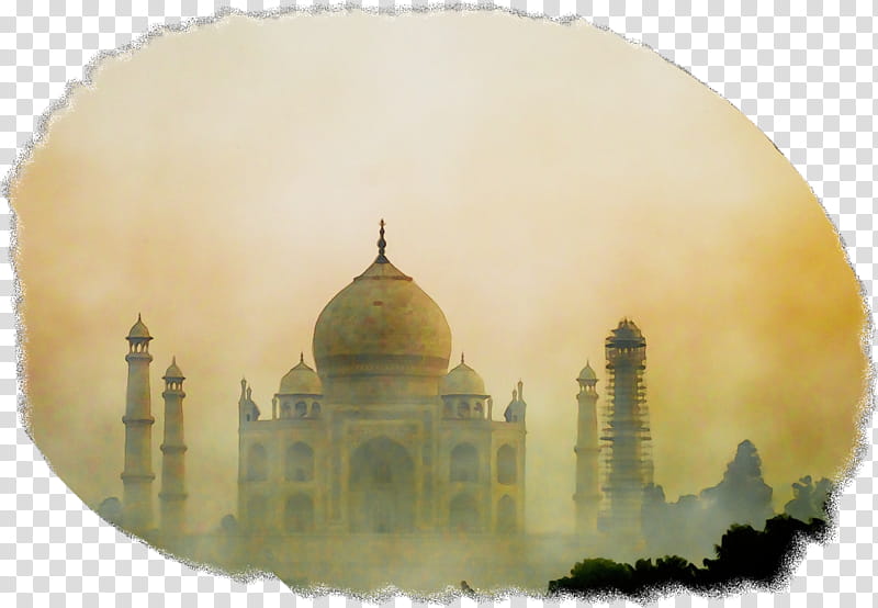 Taj Mahal, Mehtab Bagh, Landmark, Tower, Building, Bell Tower, Mosque, Church transparent background PNG clipart