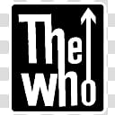 MusIcons, THE WHO transparent background PNG clipart