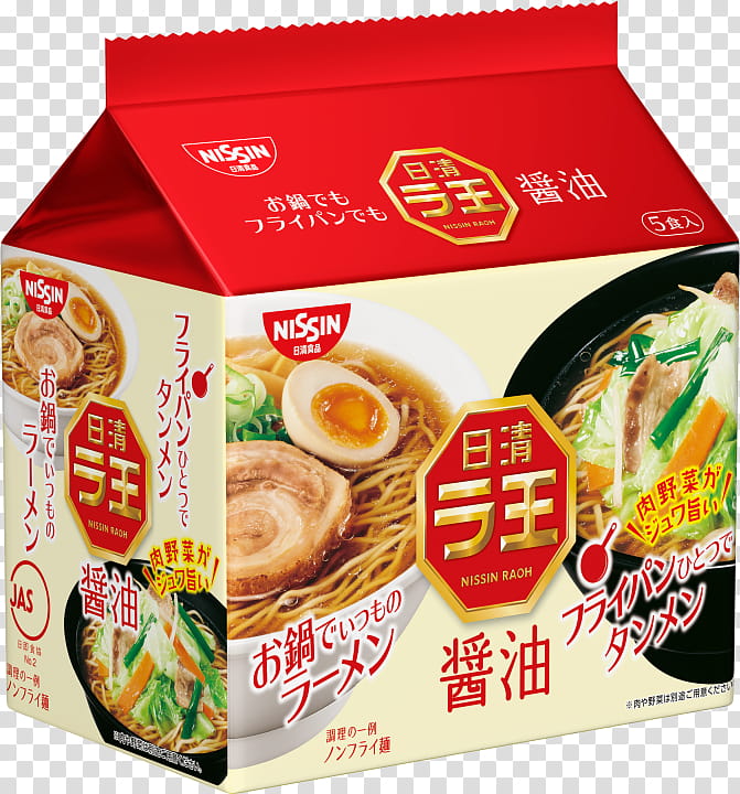 Frozen Food, Instant Noodle, Ramen, Nissin Raoh, Nissin Foods, Pork Bones, Soy Sauce, Shoyu Ramen transparent background PNG clipart