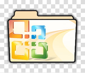 Folder Icon Set, Microsoft Office, Microsoft folder icon transparent  background PNG clipart | HiClipart