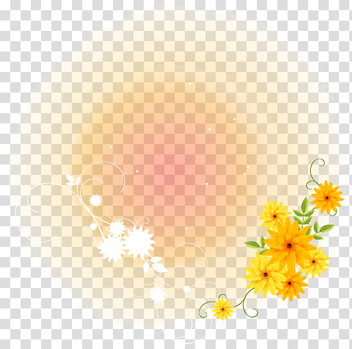 Flower Circle, Computer, Sunlight, Sky Limited, Yellow, Petal transparent background PNG clipart