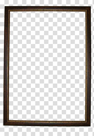 black wooden frame transparent background PNG clipart