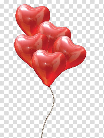 Globos De Corazon transparent background PNG clipart