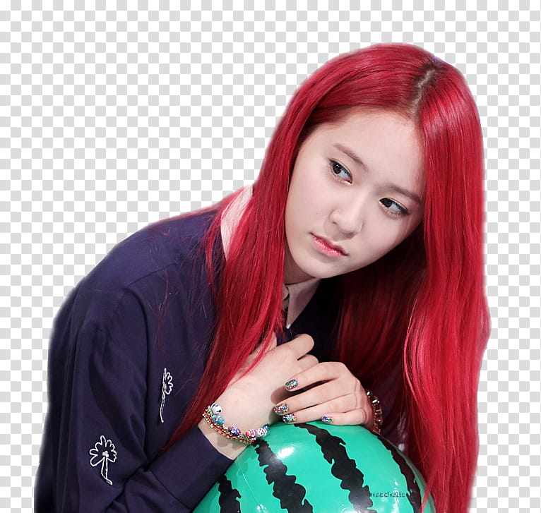 F x Krystal, Yona wearing black sweaterhsirt transparent background PNG clipart