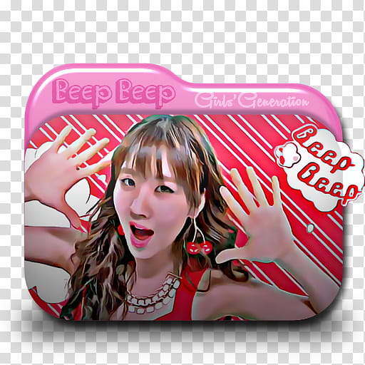 SNSD Beep Beep Folder Icon , Seohyun transparent background PNG clipart