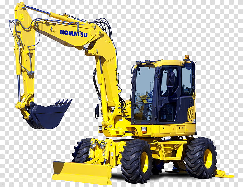 Robot, Komatsu Limited, Excavator, Terex, Loader, Construction, Compact Excavator, Heavy Machinery transparent background PNG clipart