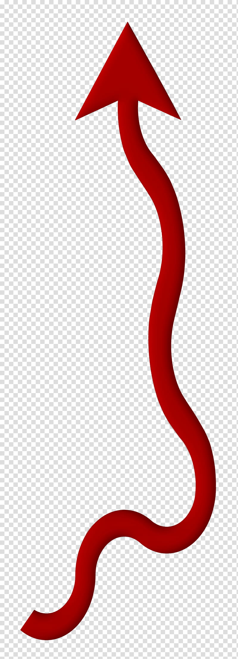 Devil Tail, red arrow art transparent background PNG clipart