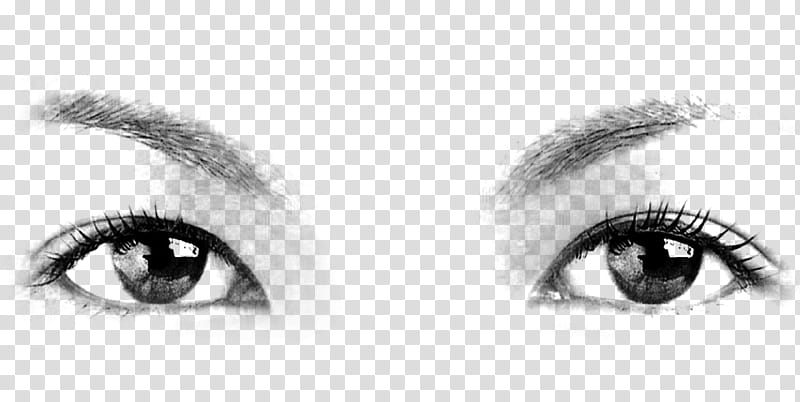 Eyes, gray eyes sketch transparent background PNG clipart
