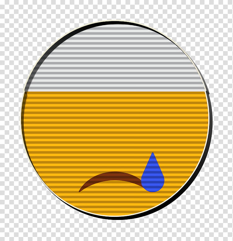 crying face icon emoji icon face icon, Islam Icon, Muslim Icon, Sad Face Icon, Tears Icon, Yellow, Orange, Line transparent background PNG clipart