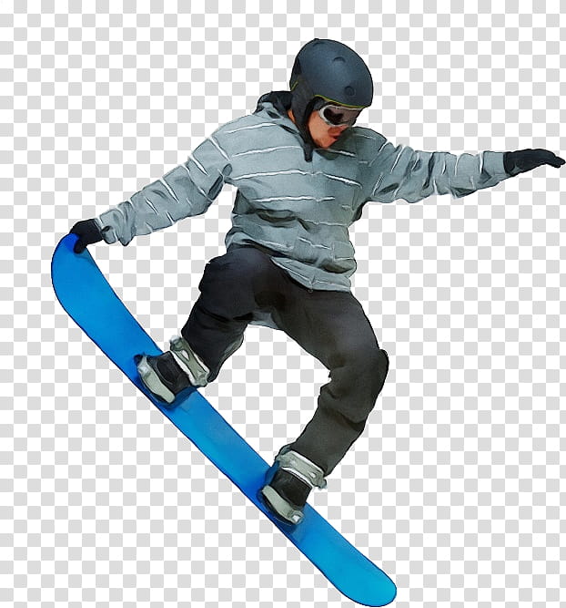 skier snowboard snowboarding boardsport ski, Watercolor, Paint, Wet Ink, Recreation, Skateboard, Sports Equipment, Skateboarding Equipment transparent background PNG clipart