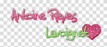 Texto Antoine Reyes Lavoignet transparent background PNG clipart